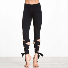Wholesale bodybuilding workout sport fitness yoga custom pants women bandage gym leggings